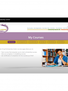 Virtual Scholarship Center Subscription (up to 250 students)